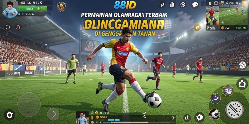 Screenshot gameplay 88ID yang menampilkan serunya pertandingan olahraga.