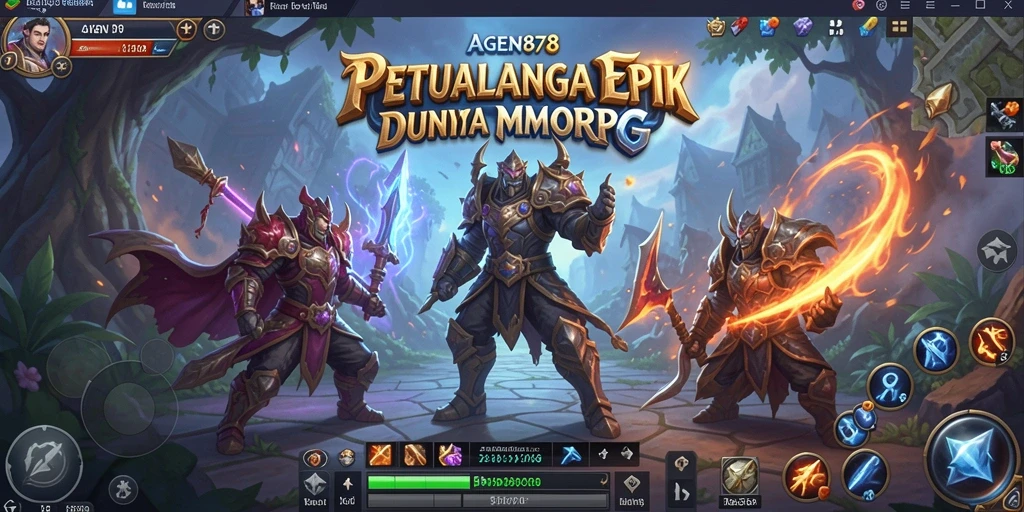 Gameplay AGEN878 dengan aksi seru dan dunia yang luas.