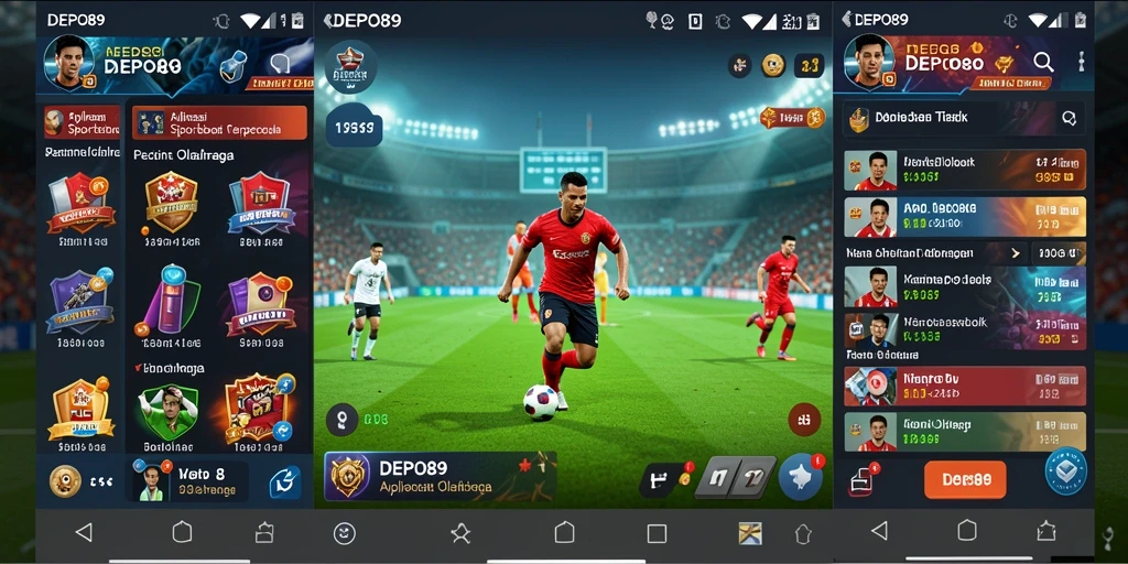 Tampilan menarik dari gameplay Sportsbook DEPO89 yang interaktif.