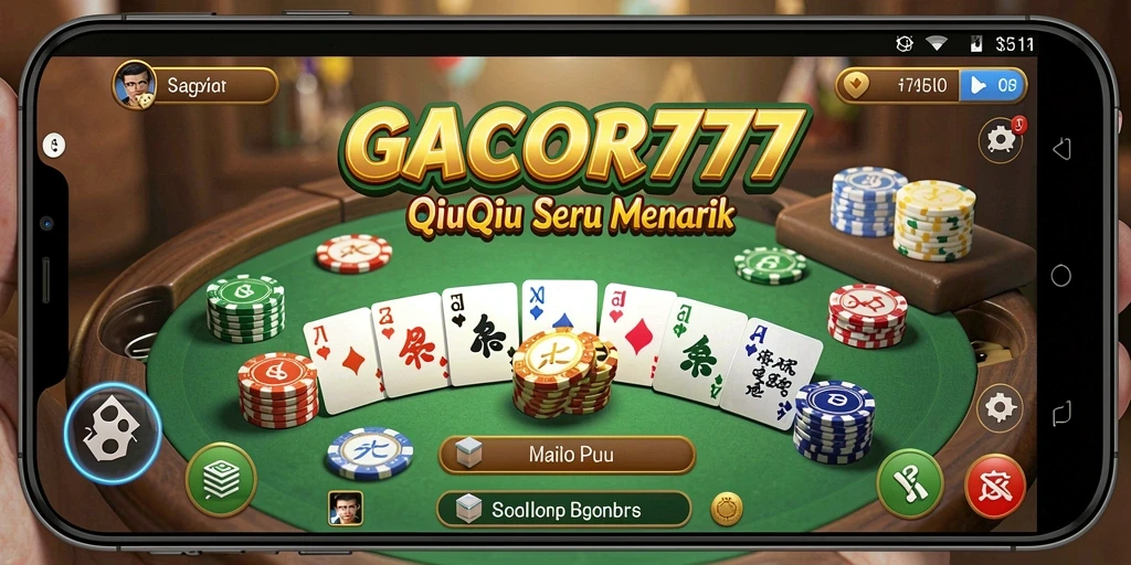 Tampilan permainan QiuQiu GACOR777 yang mengasyikkan