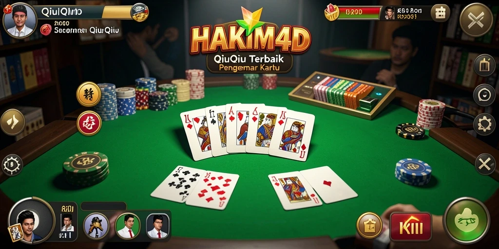 Gameplay seru HAKIM4D dalam QiuQiu.