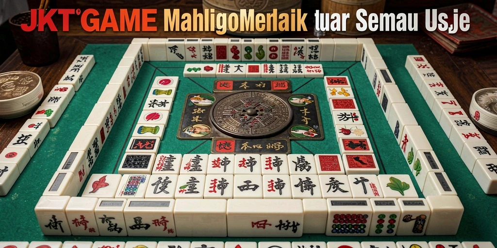 Tampilan gameplay JKTGAME dengan grafis Mahjong yang menarik.