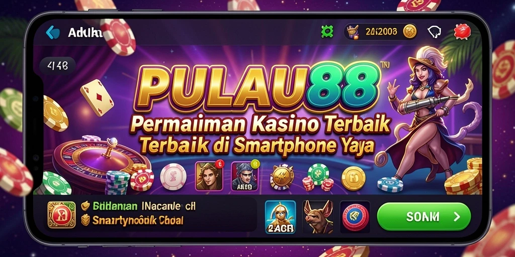 Tampilan menarik dari gameplay Kasino di PULAU88.