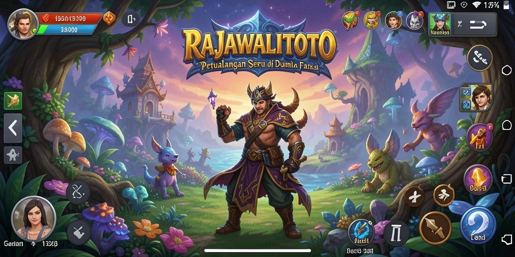 Tangkapan layar dari gameplay seru RAJAWALITOTO.