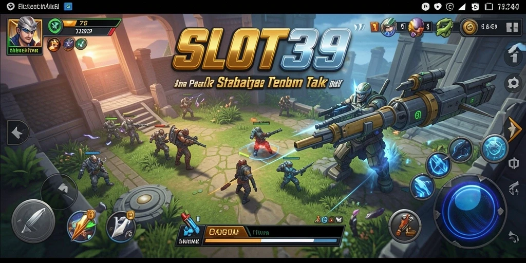 Tampilan gameplay SLOT39 yang menarik dan strategis.