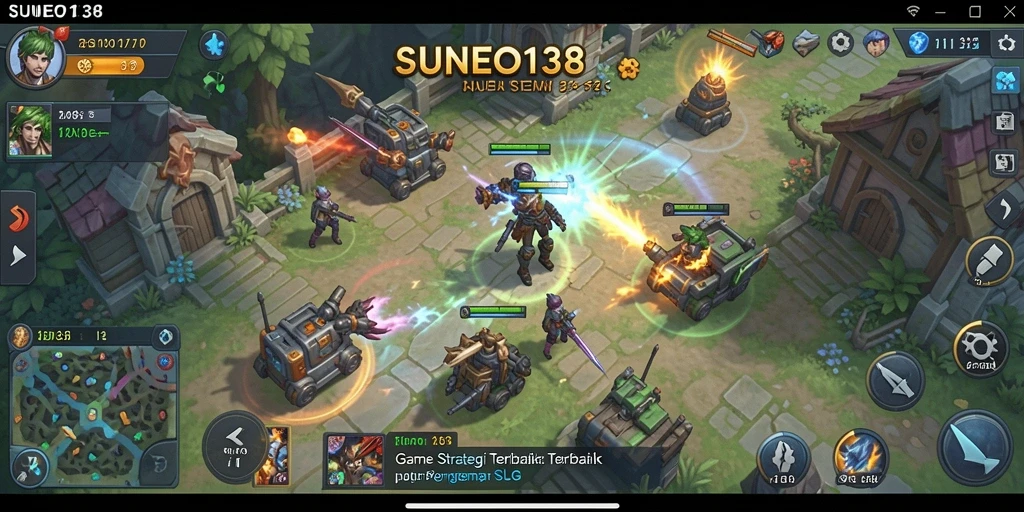 Tampilan gameplay menegangkan dengan strategi mendalam di SUNEO138.