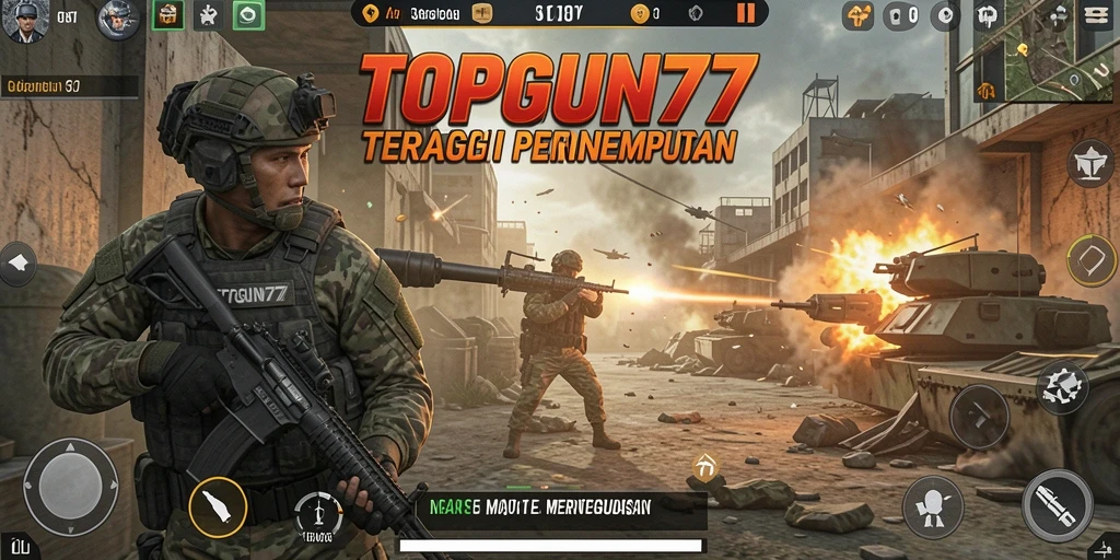 Tangkapan layar dari gameplay TOPGUN77 yang seru dan penuh strategi.