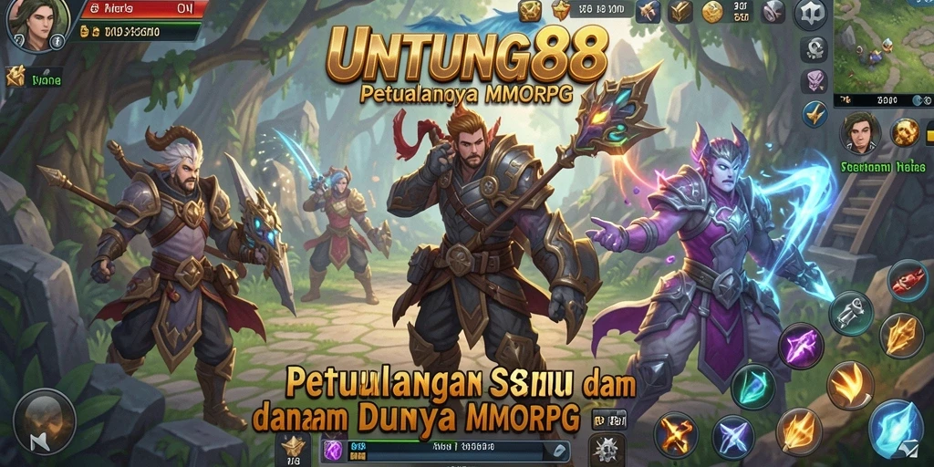 Tampilan gameplay seru dan mendebarkan dalam UNTUNG88.